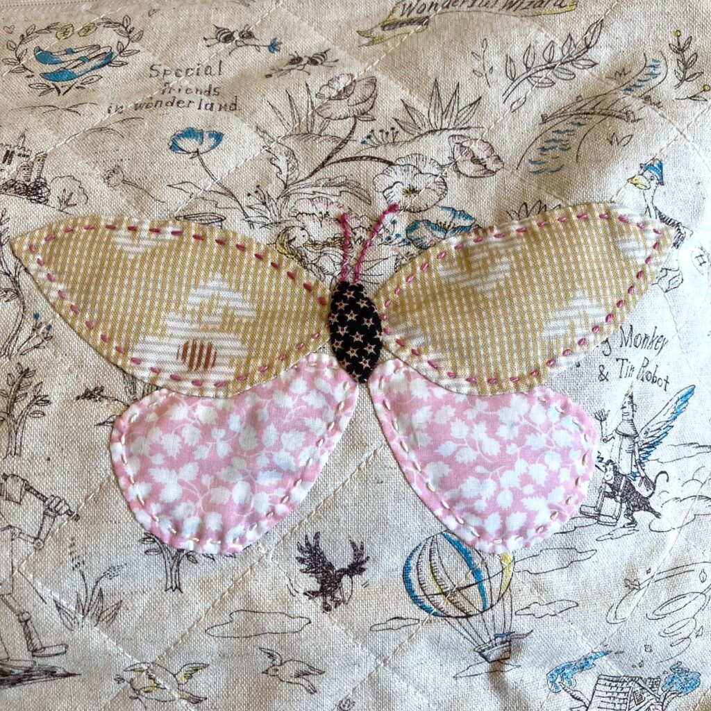 Amy Tedges Butterfly Pattern No 1 Pincushion Pantiles